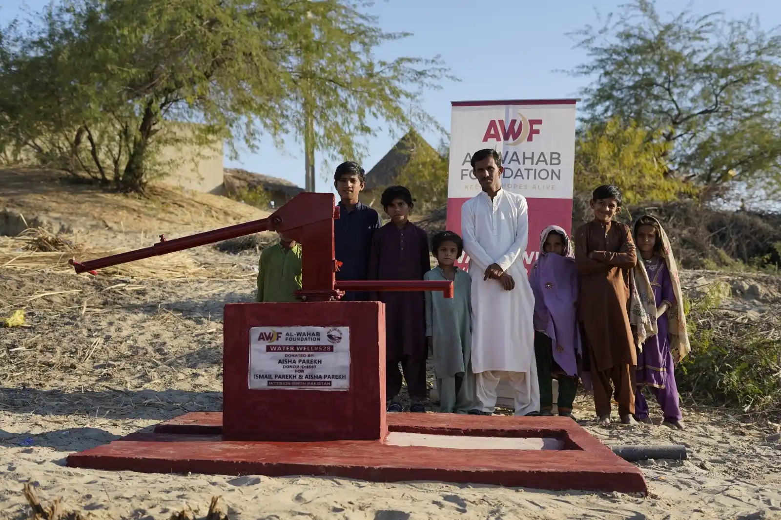 AWF Water Projects donation