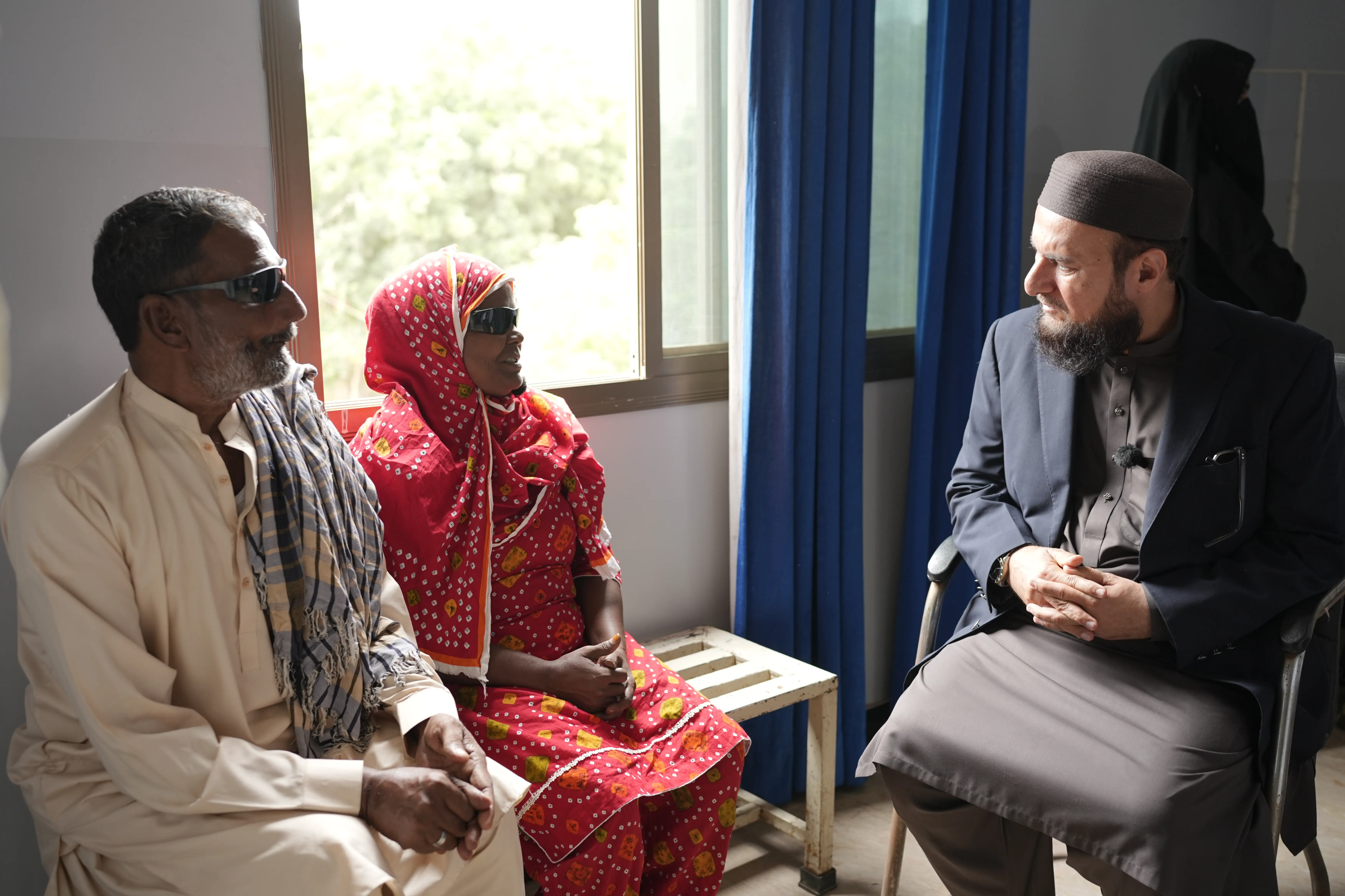 Shabana at Eye Care Camp