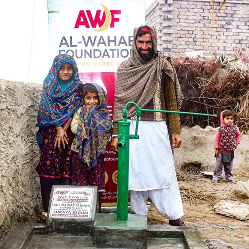 Water for Life: Al-Wahab Foundation's Gift of Clean Drinking Water to Akbar's Village​